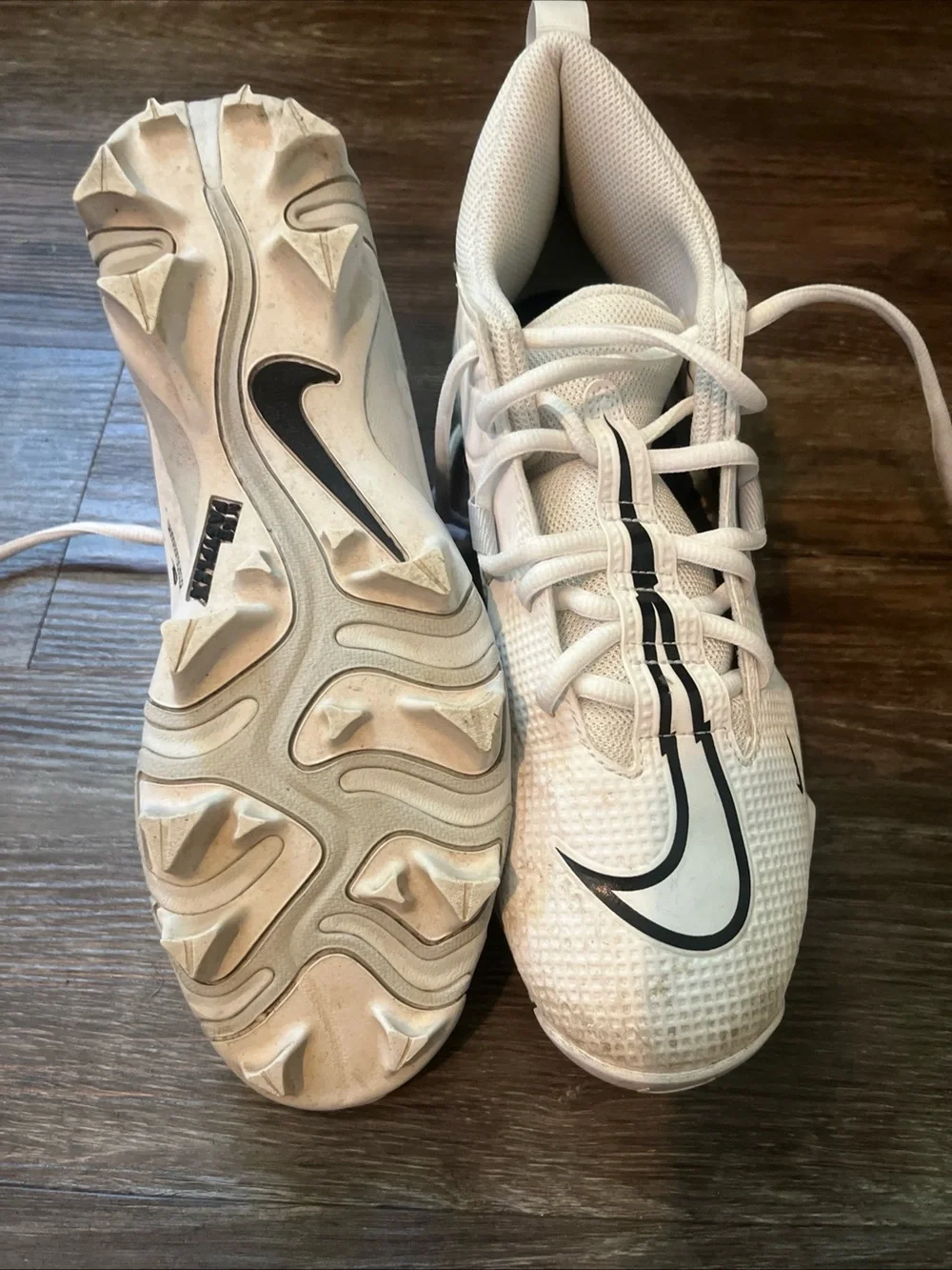 Nike Alpha Football Cleats White US 7.5 Medium (D/M) CV0582-109